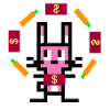 rabbit juggler