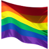 Pride month parade lgbtqia flag