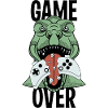 Game Over Dinosaur - RUGGITO! T-Rex animato