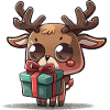Rentier-Geschenk