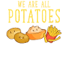 Kartoffel elsker sjove pommes frites kartoffel