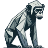 Polygon-Affe