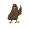 Kawaii Golden Eagle