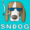Smoking Dog