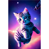 Space Kitten Synthwave