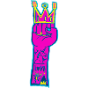 PINK FIST CLIMBING LOVE