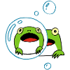 Kawaii frog