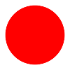 Japan rising sun white