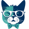 Hipster Cat
