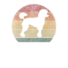 Retro Poodle Sunset