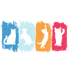 Cat Retro T-Shirt Cat Cat
