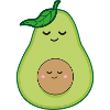 Avocado - Schwangerschafts - Design