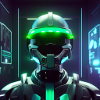 Cyberpunk Space Soldier