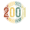 Impressionante dal 2001 Retro Vintage Birthday