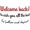 Welcome back