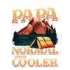 Camping Dad, campfire
