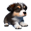 Dog Owner Australian Shepherd Puppy