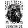 Vieux motard motard cool