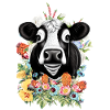 Kuh Blumen