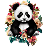 Fleurs de panda