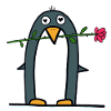 Penguin as Rosenkavalier