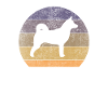 Retro Shiba Inu Sunset