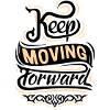 Keep Moving Forward - Logo
