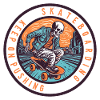 Skull Skeleton Skateboard Skater