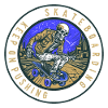 Skull Skeleton Skateboard Skater Gift