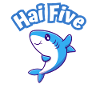 Shark salue avec « Shark five! »