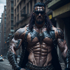 Future Cyberpunkt Warrior