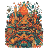 Design Psychedelic Illustration Magic