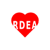 Bordeaux, coeur rouge