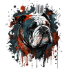 Grumpy English Bulldog