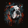 Grumpy English Bulldog