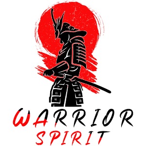 Japanese warrior art design