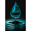 Drop cyan 3