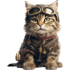 Chat Rétro Pilo