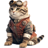 Cat Retro Pilot