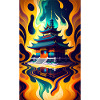 Temple reflection
