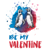 Be my Valentine Penguins