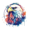 Adler Wildvogel bunt