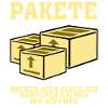Paketzusteller Paket Paketbote Pakete