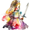 Aquarelles de Princesse Magnifique