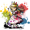 Princess Graffiti Rebellious