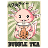 Boba Tea Axolotl Bubble Tea
