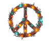 Peace Fairy Lights - Hippie jul