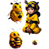 kawaii bee child