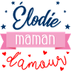 ÉLODIE MAMAN D'AMOUR - Tshirt femme
