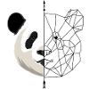 Minimalist Panda